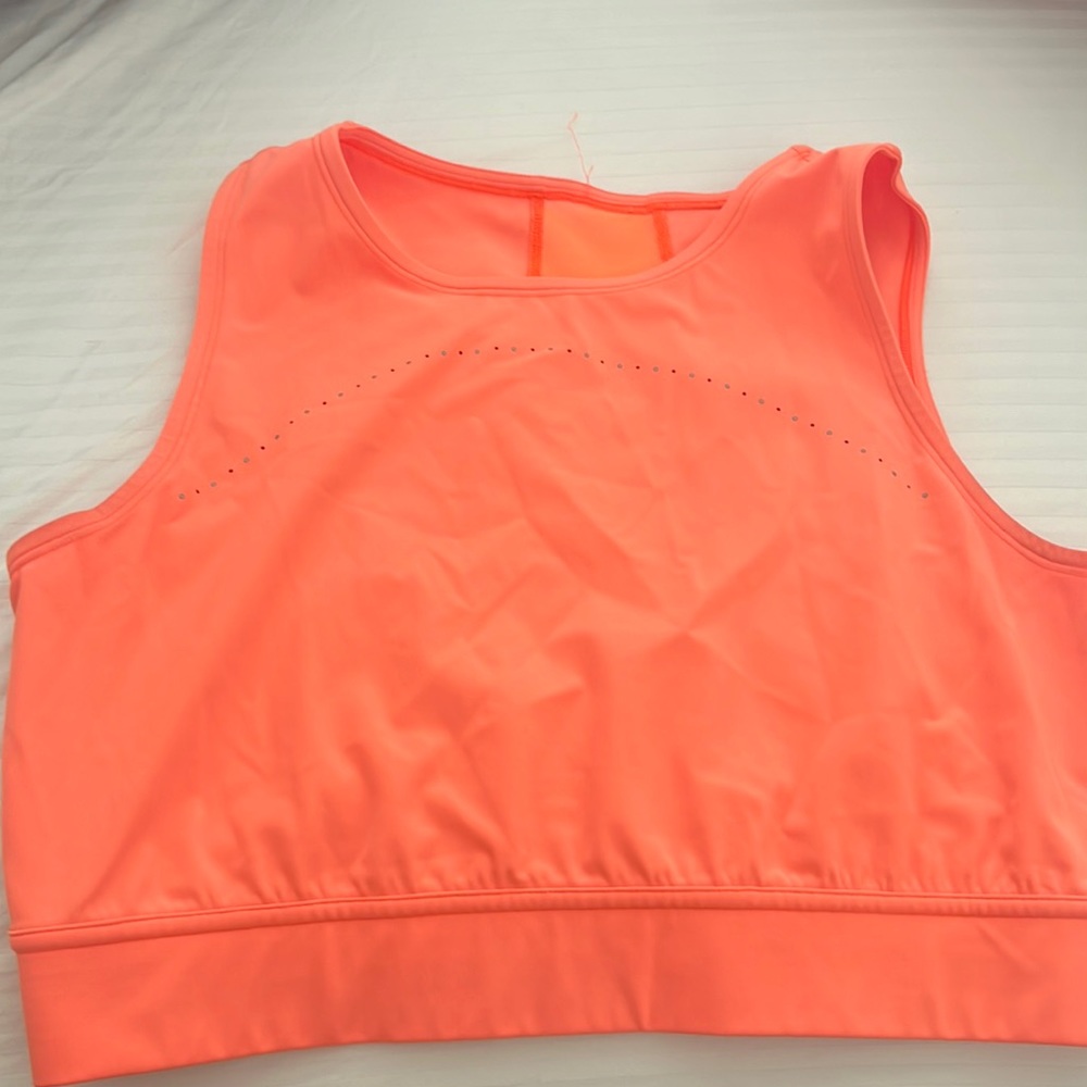 Orange Lululemon top